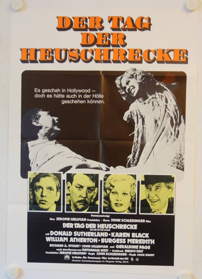 The Day of the Locust original release german movie poster